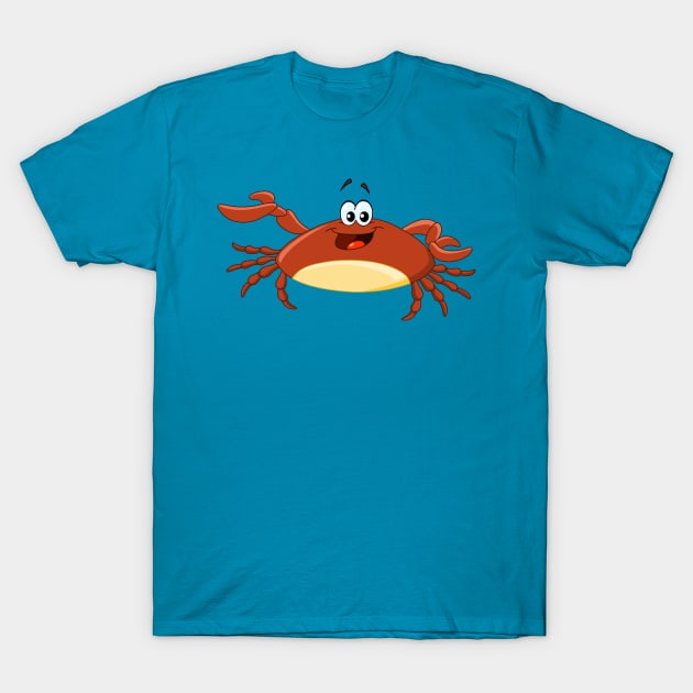 Crab T-Shirt by DigiToonsTreasures